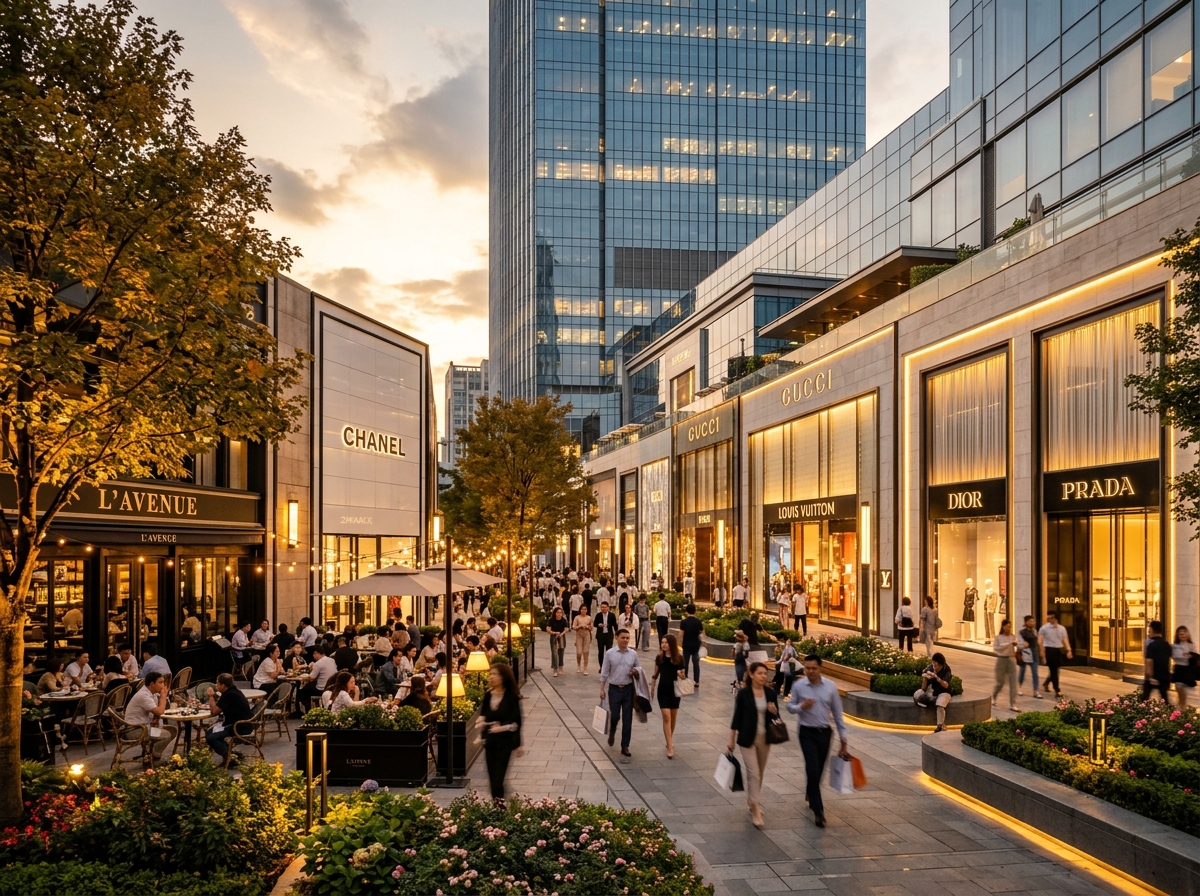 Commercial Plaza Promenade