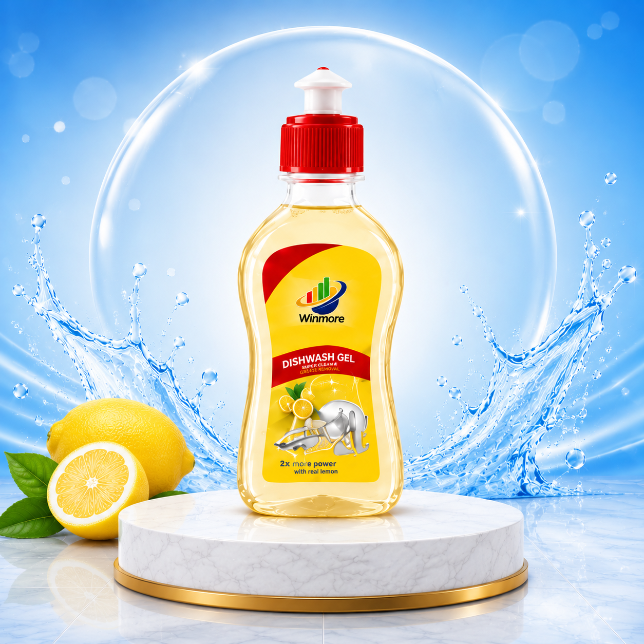Lemon Fresh Dishwash Gel