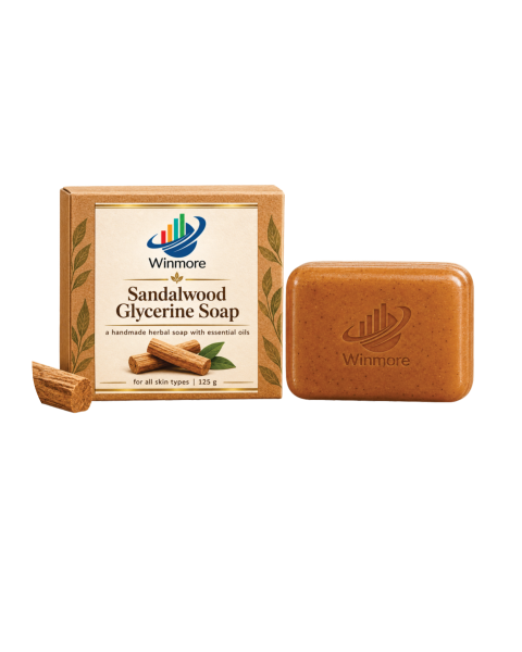 SANDALWOOD GLYCERINE SOAP-100GM